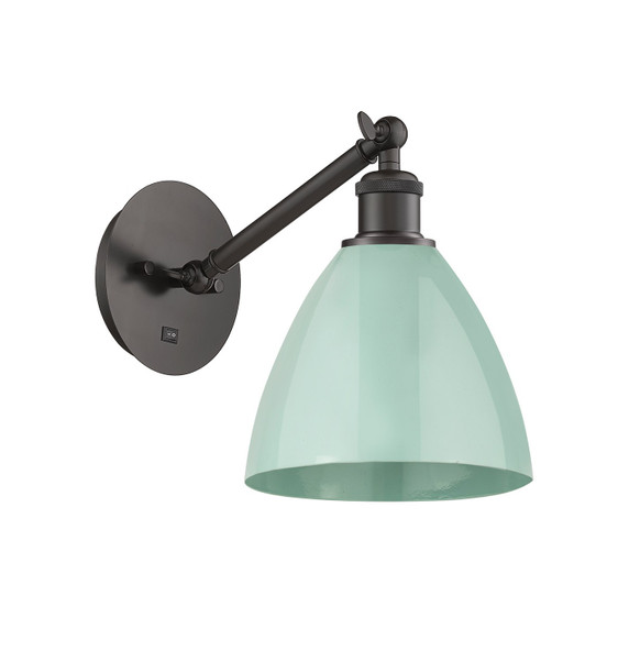 Sconces Metal by Innovations ( 405 | 317-1W-OB-MBD-75-SF Ballston ) 