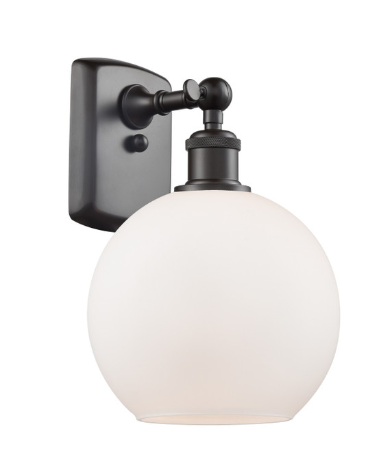 Sconces Single Glass by Innovations ( 405 | 516-1W-OB-G121-8-LED Ballston ) 