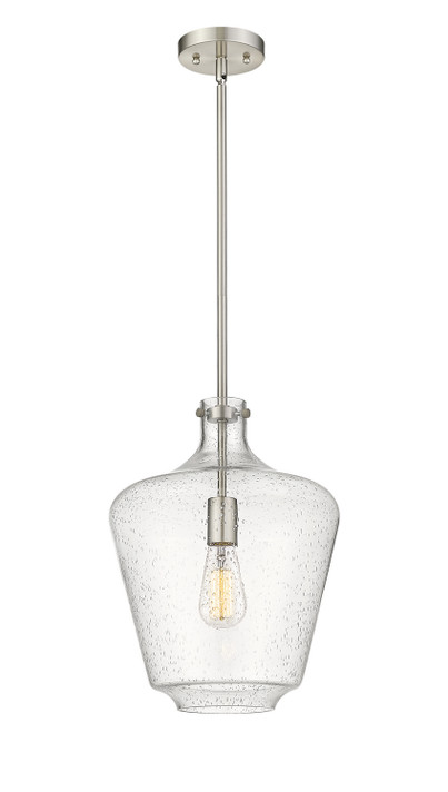 Pendants Glass Down by Innovations ( 405 | 493-1S-SN-G504-12-LED Norwalk ) 