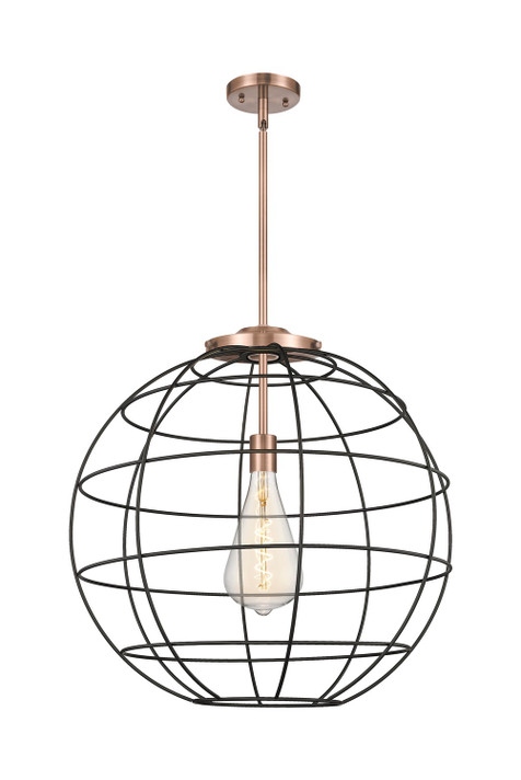 Pendants Sphere by Innovations ( 405 | 221-1S-AC-CE-22-BK Essex ) 