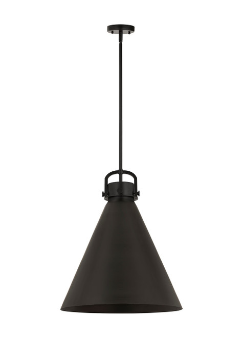 Pendants Metal Shade by Innovations ( 405 | 410-1SL-BK-M411-18BK Downtown Urban ) 