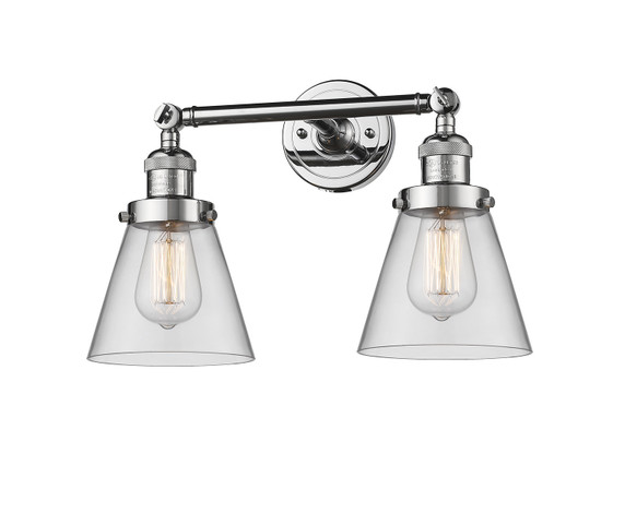 Bathroom Fixtures Two Lights by Innovations ( 405 | 208-PC-G62-LED Franklin Restoration ) 