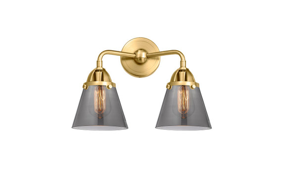Bathroom Fixtures Two Lights by Innovations ( 405 | 288-2W-SG-G63 Nouveau 2 ) 
