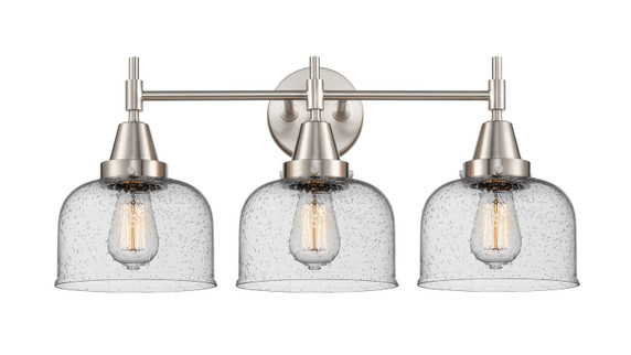 Bathroom Fixtures Three Lights by Innovations ( 405 | 447-3W-SN-G74 Caden ) 