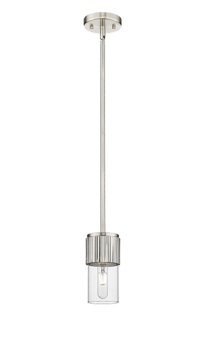 Mini Pendants Glass Down by Innovations ( 405 | 428-1S-SN-G428-7CL Downtown Urban ) 