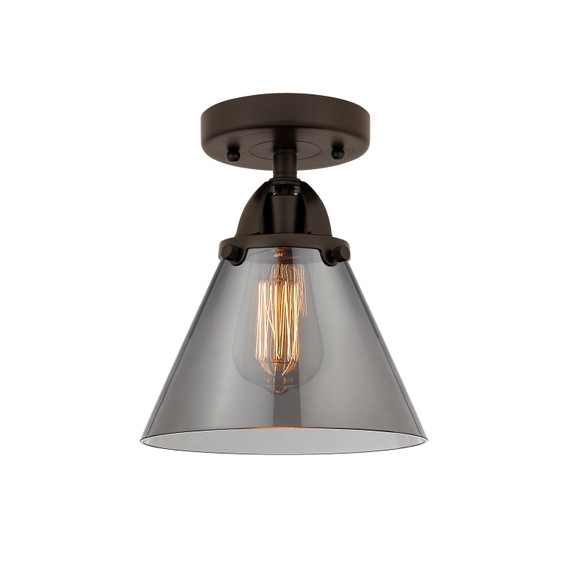 Semi-Flush Mts. Glass Down by Innovations ( 405 | 288-1C-OB-G43 Nouveau 2 ) 