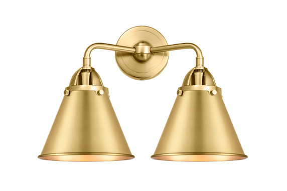 Bathroom Fixtures Two Lights by Innovations ( 405 | 288-2W-SG-M13-SG Nouveau 2 ) 