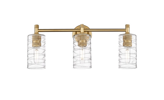 Bathroom Fixtures Three Lights by Innovations ( 405 | 434-3W-BB-G434-7DE Downtown Urban ) 