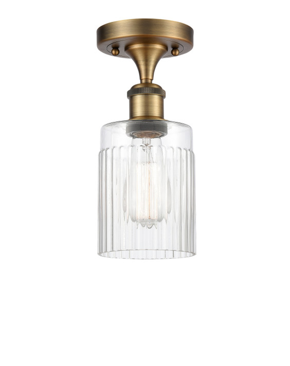 Semi-Flush Mts. Drum Shade by Innovations ( 405 | 516-1C-BB-G342 Ballston ) 