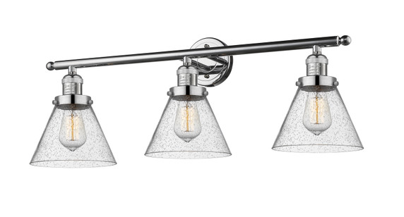 Bathroom Fixtures Three Lights by Innovations ( 405 | 205-PC-G44-LED Franklin Restoration ) 
