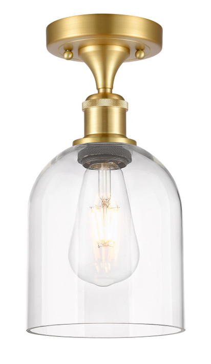 Semi-Flush Mts. Glass Down by Innovations ( 405 | 516-1C-SG-G558-6CL Ballston ) 
