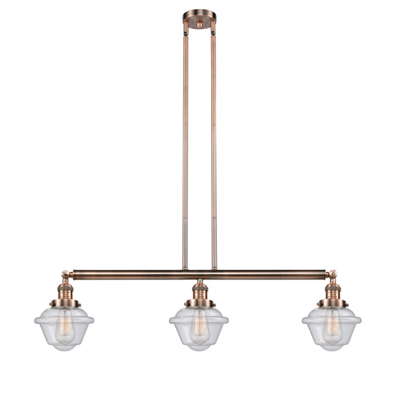 Linear/Island 3 Light Bar by Innovations ( 405 | 213-AC-G534-LED Franklin Restoration ) 