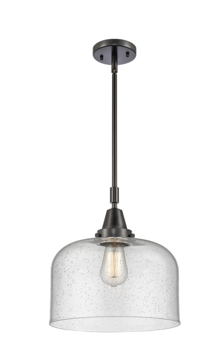 Pendants Glass Down by Innovations ( 405 | 447-1S-BK-G74-L-LED Caden ) 