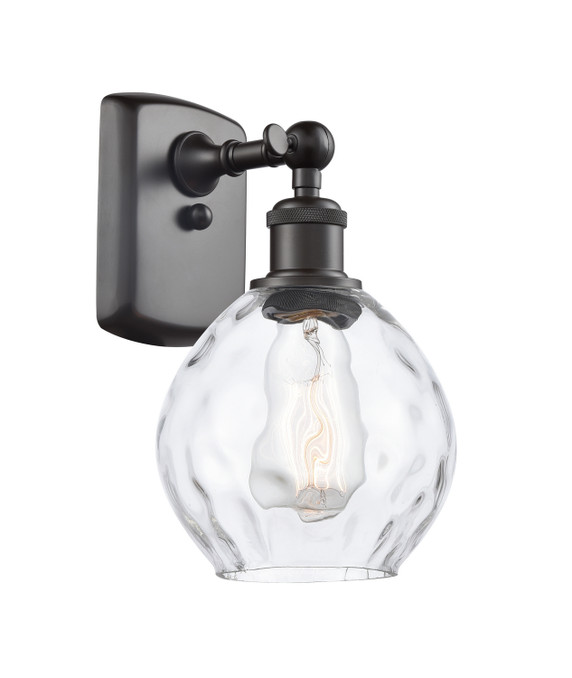 Sconces Single Glass by Innovations ( 405 | 516-1W-OB-G362-LED Ballston ) 