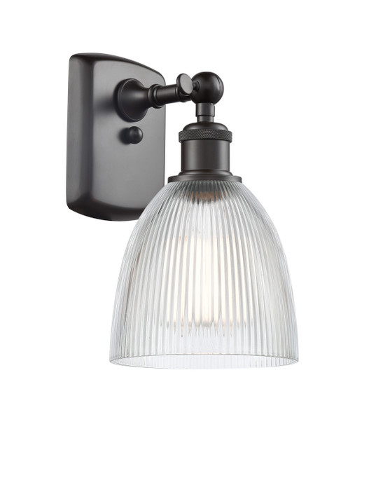 Sconces Single Glass by Innovations ( 405 | 516-1W-OB-G382 Ballston ) 