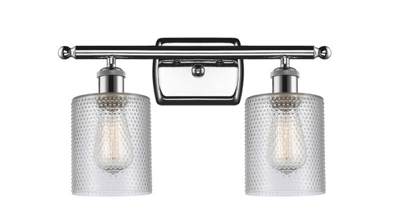 Bathroom Fixtures Two Lights by Innovations ( 405 | 516-2W-PC-G112-LED Ballston ) 