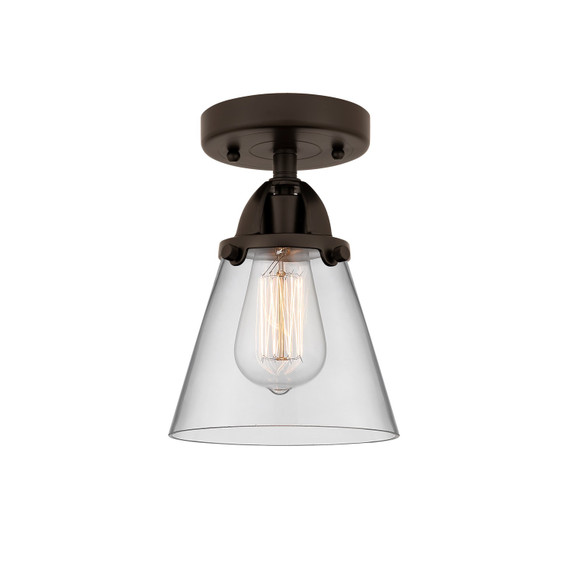 Semi-Flush Mts. Glass Down by Innovations ( 405 | 288-1C-OB-G62-LED Nouveau 2 ) 