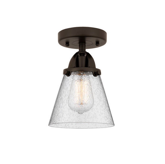 Semi-Flush Mts. Cage by Innovations ( 405 | 288-1C-OB-G64 Nouveau 2 ) 