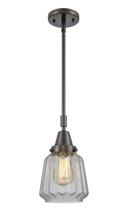 Mini Pendants Glass Down by Innovations ( 405 | 447-1S-OB-G142-LED Caden ) 