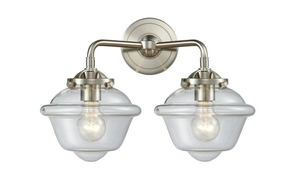 Bathroom Fixtures Two Lights by Innovations ( 405 | 284-2W-SN-G532-LED Nouveau ) 