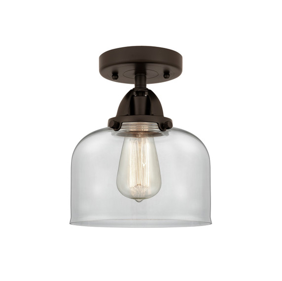 Semi-Flush Mts. Cage by Innovations ( 405 | 288-1C-OB-G72-LED Nouveau 2 ) 