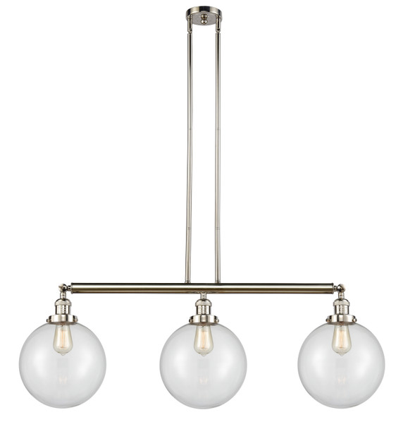 Linear/Island 3 Light Bar by Innovations ( 405 | 213-PN-G202-10 Franklin Restoration ) 
