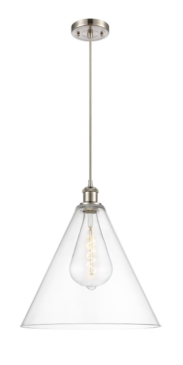 Pendants Glass Down by Innovations ( 405 | 516-1P-SN-GBC-162 Ballston ) 