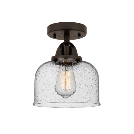 Semi-Flush Mts. Cage by Innovations ( 405 | 288-1C-OB-G74 Nouveau 2 ) 