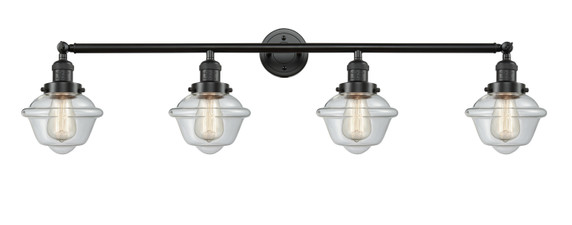 Bathroom Fixtures Four Lights by Innovations ( 405 | 215-OB-G532-LED Franklin Restoration ) 