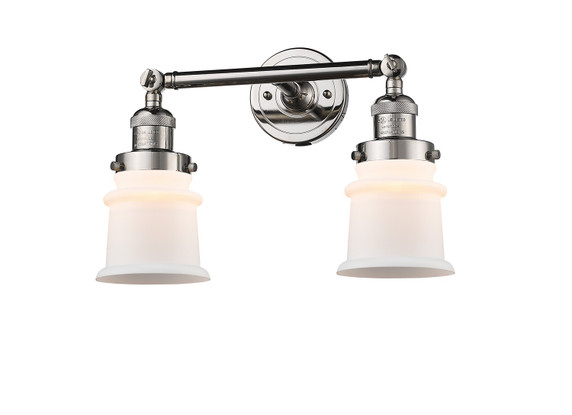 Bathroom Fixtures Two Lights by Innovations ( 405 | 208-PN-G181S-LED Franklin Restoration ) 