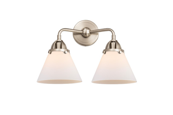 Bathroom Fixtures Two Lights by Innovations ( 405 | 288-2W-SN-G41-LED Nouveau 2 ) 