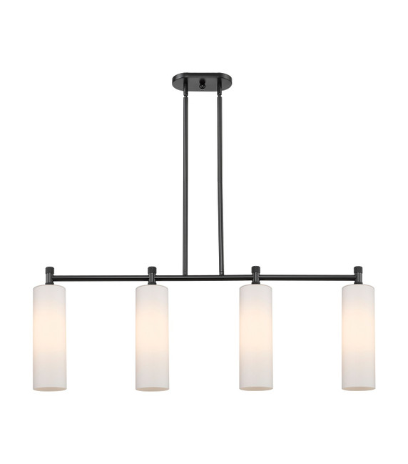 Linear/Island 4 Light + by Innovations ( 405 | 434-4I-BK-G434-12WH Downtown Urban ) 