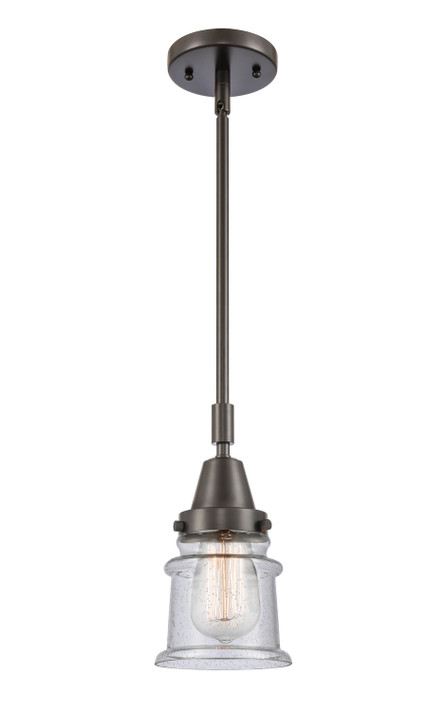 Mini Pendants Glass Down by Innovations ( 405 | 447-1S-OB-G184S-LED Caden ) 