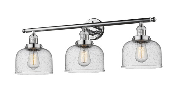 Bathroom Fixtures Three Lights by Innovations ( 405 | 205-PC-G74 Franklin Restoration ) 
