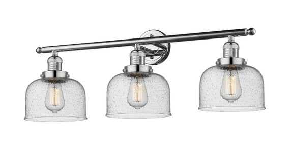 Bathroom Fixtures Three Lights by Innovations ( 405 | 205-PC-G74-LED Franklin Restoration ) 