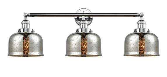 Bathroom Fixtures Three Lights by Innovations ( 405 | 205-PC-G78-LED Franklin Restoration ) 