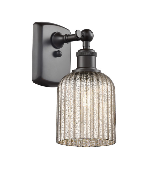 Sconces Single Glass by Innovations ( 405 | 516-1W-OB-G559-5ME Ballston ) 