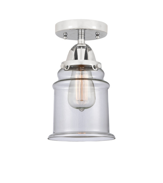 Semi-Flush Mts. Cage by Innovations ( 405 | 288-1C-PC-G182 Nouveau 2 ) 
