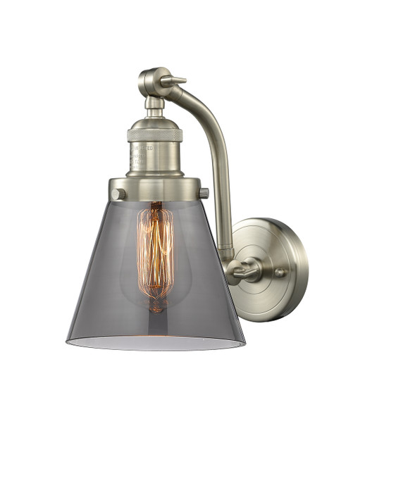 Sconces Single Glass by Innovations ( 405 | 515-1W-SN-G63 Franklin Restoration ) 