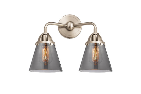 Bathroom Fixtures Two Lights by Innovations ( 405 | 288-2W-SN-G63 Nouveau 2 ) 