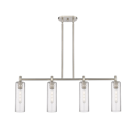 Linear/Island 4 Light + by Innovations ( 405 | 434-4I-SN-G434-12SDY Downtown Urban ) 