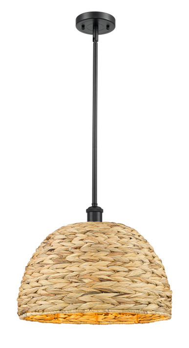 Pendants Glass Down by Innovations ( 405 | 516-1S-BK-RBD-16-NAT Ballston ) 
