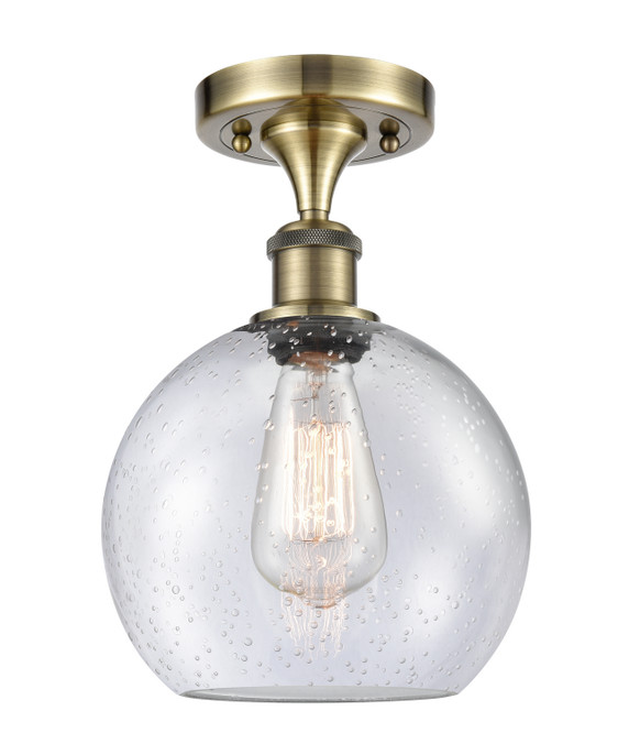 Semi-Flush Mts. Directional by Innovations ( 405 | 516-1C-AB-G124-8 Ballston ) 