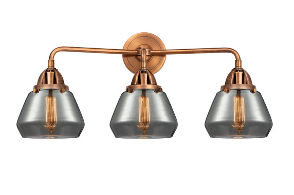 Bathroom Fixtures Three Lights by Innovations ( 405 | 288-3W-AC-G173-LED Nouveau 2 ) 