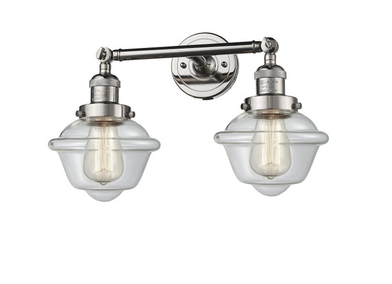 Bathroom Fixtures Two Lights by Innovations ( 405 | 208-PN-G532-LED Franklin Restoration ) 