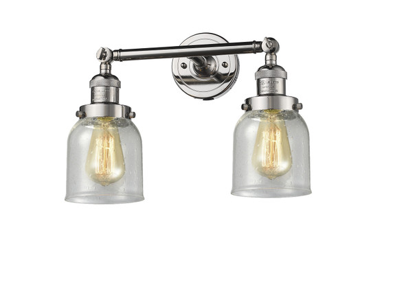 Bathroom Fixtures Two Lights by Innovations ( 405 | 208-PN-G54 Franklin Restoration ) 