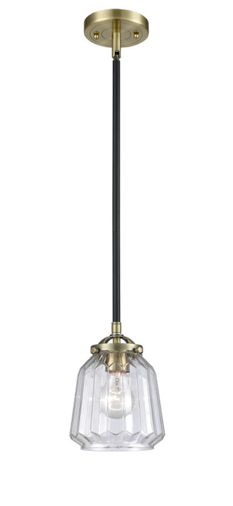 Mini Pendants Glass Down by Innovations ( 405 | 284-1S-BAB-G142 Nouveau ) 