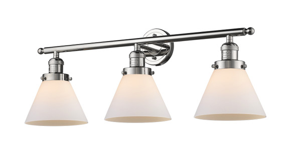 Bathroom Fixtures Three Lights by Innovations ( 405 | 205-PN-G41-LED Franklin Restoration ) 