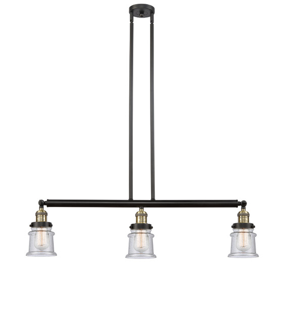 Linear/Island 3 Light Bar by Innovations ( 405 | 213-BAB-G184S Franklin Restoration ) 