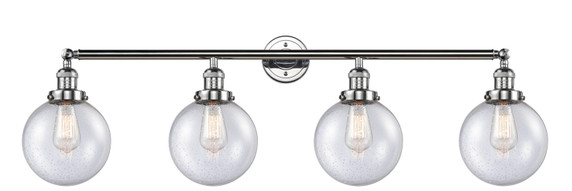 Bathroom Fixtures Four Lights by Innovations ( 405 | 215-PC-G204-8-LED Franklin Restoration ) 